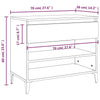 Stella Homewares Shoe Cabinet High Gloss White 70x36x60 cm Engineered Wood