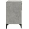 Stella Homewares Shoe Cabinet Concrete Grey 70x36x60 cm Engineered Wood