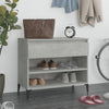 Stella Homewares Shoe Cabinet Concrete Grey 70x36x60 cm Engineered Wood