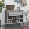 Stella Homewares Shoe Cabinet Grey Sonoma 70x36x60 cm Engineered Wood