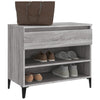 Stella Homewares Shoe Cabinet Grey Sonoma 70x36x60 cm Engineered Wood