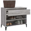Stella Homewares Shoe Cabinet Grey Sonoma 70x36x60 cm Engineered Wood