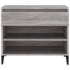Stella Homewares Shoe Cabinet Grey Sonoma 70x36x60 cm Engineered Wood