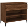 Stella Homewares Shoe Cabinet Brown Oak 70x36x60 cm Engineered Wood