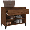 Stella Homewares Shoe Cabinet Brown Oak 70x36x60 cm Engineered Wood