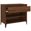 Stella Homewares Shoe Cabinet Brown Oak 70x36x60 cm Engineered Wood