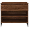 Stella Homewares Shoe Cabinet Brown Oak 70x36x60 cm Engineered Wood