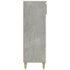 Stella Homewares Shoe Cabinet Concrete Grey 40x36x105 cm Engineered Wood