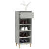 Stella Homewares Shoe Cabinet Concrete Grey 40x36x105 cm Engineered Wood