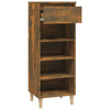 Stella Homewares Shoe Cabinet Smoked Oak 40x36x105 cm Engineered Wood