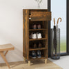Stella Homewares Shoe Cabinet Smoked Oak 40x36x105 cm Engineered Wood