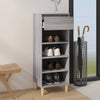 Stella Homewares Shoe Cabinet Grey Sonoma 40x36x105 cm Engineered Wood