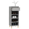 Stella Homewares Shoe Cabinet Grey Sonoma 40x36x105 cm Engineered Wood