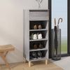 Stella Homewares Shoe Cabinet Grey Sonoma 40x36x105 cm Engineered Wood