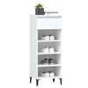 Stella Homewares Shoe Rack White 40x36x105 cm Engineered Wood