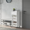 Stella Homewares Shoe Rack White 40x36x105 cm Engineered Wood