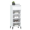 Stella Homewares Shoe Rack High Gloss White 40x36x105 cm Engineered Wood