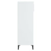 Stella Homewares Shoe Rack High Gloss White 40x36x105 cm Engineered Wood