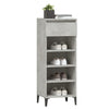 Stella Homewares Shoe Rack Concrete Grey 40x36x105 cm Engineered Wood
