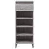 Stella Homewares Shoe Rack Grey Sonoma 40x36x105 cm Engineered Wood