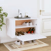 Stella Homewares Wall-mounted Shoe Cabinet White 70x35x38 cm Engineered Wood
