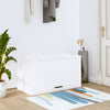 Stella Homewares Wall-mounted Shoe Cabinet White 70x35x38 cm Engineered Wood