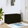Stella Homewares Wall-mounted Shoe Cabinet Black 70x35x38 cm Engineered Wood