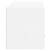 Stella Homewares Wall-mounted Shoe Cabinet High Gloss White 70x35x38 cm Engineered Wood