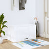 Stella Homewares Wall-mounted Shoe Cabinet High Gloss White 70x35x38 cm Engineered Wood