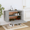 Stella Homewares Wall-mounted Shoe Cabinet Concrete Grey 70x35x38 cm Engineered Wood