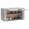Stella Homewares Wall-mounted Shoe Cabinet Concrete Grey 70x35x38 cm Engineered Wood
