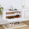 Stella Homewares Wall Shoe Cabinet White 100x35x38 cm Engineered Wood