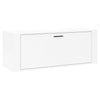 Stella Homewares Wall Shoe Cabinet High Gloss White 100x35x38 cm Engineered Wood
