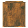 Stella Homewares Wall Shoe Cabinet Smoked Oak 100x35x38 cm Engineered Wood