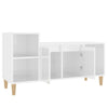 Stella Homewares TV Cabinet High Gloss White 100x35x55 cm Engineered Wood