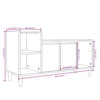 Stella Homewares TV Cabinet High Gloss White 100x35x55 cm Engineered Wood