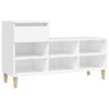 Stella Homewares Shoe Cabinet White 102x36x60 cm Engineered Wood