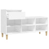 Stella Homewares Shoe Cabinet White 102x36x60 cm Engineered Wood