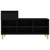 Stella Homewares Shoe Cabinet Black 102x36x60 cm Engineered Wood