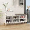 Stella Homewares Shoe Cabinet High Gloss White 102x36x60 cm Engineered Wood