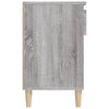 Stella Homewares Shoe Cabinet Grey Sonoma 102x36x60 cm Engineered Wood