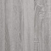 Stella Homewares Shoe Cabinet Grey Sonoma 102x36x60 cm Engineered Wood
