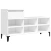 Stella Homewares Shoe Cabinet White 102x36x60 cm Engineered Wood