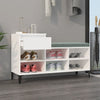 Stella Homewares Shoe Cabinet White 102x36x60 cm Engineered Wood