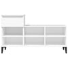 Stella Homewares Shoe Cabinet White 102x36x60 cm Engineered Wood