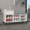 Stella Homewares Shoe Cabinet White 102x36x60 cm Engineered Wood