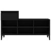 Stella Homewares Shoe Cabinet Black 102x36x60 cm Engineered Wood
