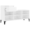 Stella Homewares Shoe Cabinet High Gloss White 102x36x60 cm Engineered Wood