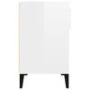Stella Homewares Shoe Cabinet High Gloss White 102x36x60 cm Engineered Wood