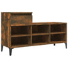 Stella Homewares Shoe Cabinet Smoked Oak 102x36x60 cm Engineered Wood